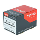 TIMCO Screws TIMCO Self-Drilling Wing-Tip Steel to Timber Heavy Section Silver Screws