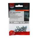 TIMCO Screws TIMCO Self-Tapping Flange Head Silver Screws