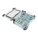 TIMCO Screws TIMCO Set Screws Nuts Washers Zinc Mixed Tray - 199pcs