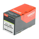 TIMCO Screws TIMCO Slash Point Sheet Metal to Timber Screws Exterior Silver with EPDM Washer