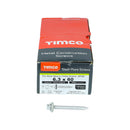 TIMCO Screws TIMCO Slash Point Sheet Metal to Timber Screws Exterior Silver with EPDM Washer