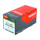 TIMCO Screws TIMCO Slash Point Sheet Metal to Timber Screws Exterior Silver with EPDM Washer