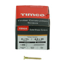 TIMCO Screws TIMCO Solid Brass Countersunk Woodscrews