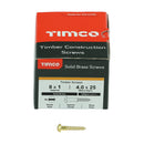 TIMCO Screws TIMCO Solid Brass Round Head Woodscrews