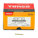 TIMCO Screws TIMCO Solo Countersunk Gold Woodscrews