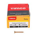 TIMCO Screws TIMCO Solo Countersunk Gold Woodscrews