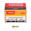 TIMCO Screws TIMCO Solo Countersunk Gold Woodscrews