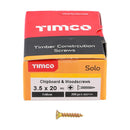 TIMCO Screws TIMCO Solo Countersunk Gold Woodscrews