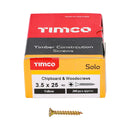 TIMCO Screws TIMCO Solo Countersunk Gold Woodscrews