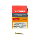 TIMCO Screws TIMCO Solo Countersunk Gold Woodscrews