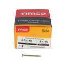 TIMCO Screws TIMCO Solo Countersunk Gold Woodscrews