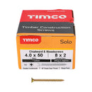 TIMCO Screws TIMCO Solo Countersunk Gold Woodscrews
