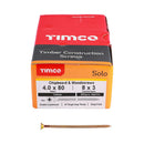 TIMCO Screws TIMCO Solo Countersunk Gold Woodscrews