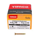 TIMCO Screws TIMCO Solo Countersunk Gold Woodscrews