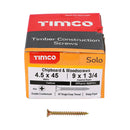 TIMCO Screws TIMCO Solo Countersunk Gold Woodscrews