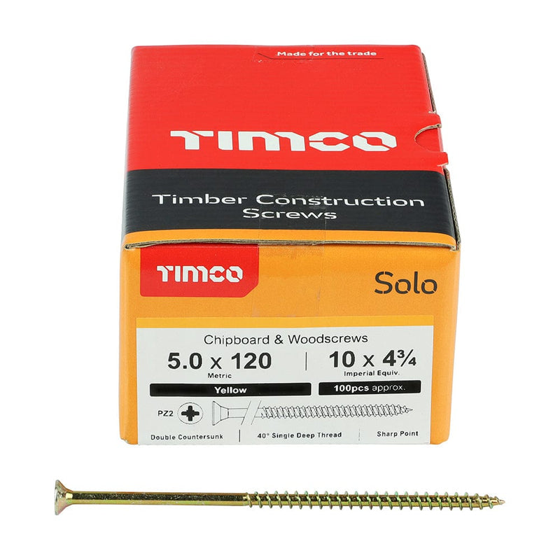 TIMCO Screws TIMCO Solo Countersunk Gold Woodscrews