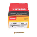 TIMCO Screws TIMCO Solo Countersunk Gold Woodscrews