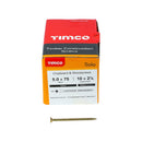 TIMCO Screws TIMCO Solo Countersunk Gold Woodscrews