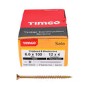 TIMCO Screws TIMCO Solo Countersunk Gold Woodscrews