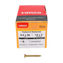 TIMCO Screws TIMCO Solo Countersunk Gold Woodscrews