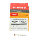 TIMCO Screws TIMCO Solo Countersunk Gold Woodscrews