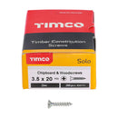 TIMCO Screws TIMCO Solo Countersunk Silver Woodscrews