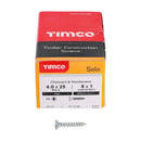 TIMCO Screws TIMCO Solo Countersunk Silver Woodscrews