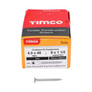 TIMCO Screws TIMCO Solo Countersunk Silver Woodscrews