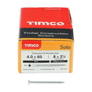 TIMCO Screws TIMCO Solo Countersunk Silver Woodscrews