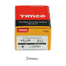 TIMCO Screws TIMCO Solo Countersunk Silver Woodscrews