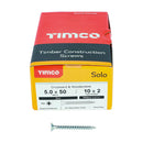 TIMCO Screws TIMCO Solo Countersunk Silver Woodscrews