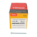 TIMCO Screws TIMCO Solo Countersunk Silver Woodscrews