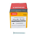 TIMCO Screws TIMCO Solo Countersunk Silver Woodscrews