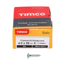 TIMCO Screws TIMCO Solo Countersunk Silver Woodscrews