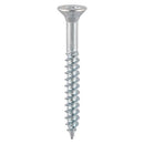 TIMCO Screws TIMCO Twin-Threaded Countersunk Silver Woodscrews