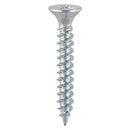 TIMCO Screws TIMCO Twin-Threaded Countersunk Silver Woodscrews