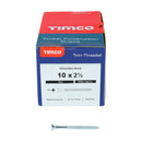 TIMCO Screws TIMCO Twin-Threaded Countersunk Silver Woodscrews
