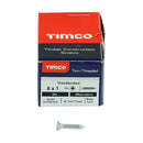 TIMCO Screws TIMCO Twin-Threaded Countersunk Silver Woodscrews