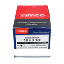 TIMCO Screws TIMCO Twin-Threaded Countersunk Silver Woodscrews