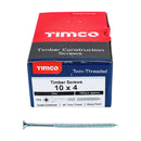 TIMCO Screws TIMCO Twin-Threaded Countersunk Silver Woodscrews