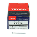 TIMCO Screws TIMCO Twin-Threaded Countersunk Silver Woodscrews