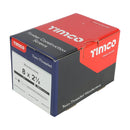 TIMCO Screws TIMCO Twin-Threaded Countersunk Silver Woodscrews