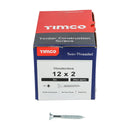 TIMCO Screws TIMCO Twin-Threaded Countersunk Silver Woodscrews