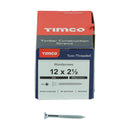 TIMCO Screws TIMCO Twin-Threaded Countersunk Silver Woodscrews