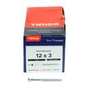 TIMCO Screws TIMCO Twin-Threaded Countersunk Silver Woodscrews