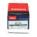TIMCO Screws TIMCO Twin-Threaded Countersunk Silver Woodscrews
