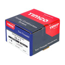 TIMCO Screws TIMCO Twin-Threaded Round Head Black Woodscrews