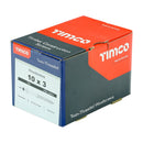 TIMCO Screws TIMCO Twin-Threaded Round Head Silver Woodscrews