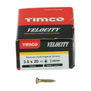 TIMCO Screws TIMCO Velocity Premium Multi-Use Countersunk Gold Woodscrews