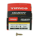 TIMCO Screws TIMCO Velocity Premium Multi-Use Countersunk Gold Woodscrews